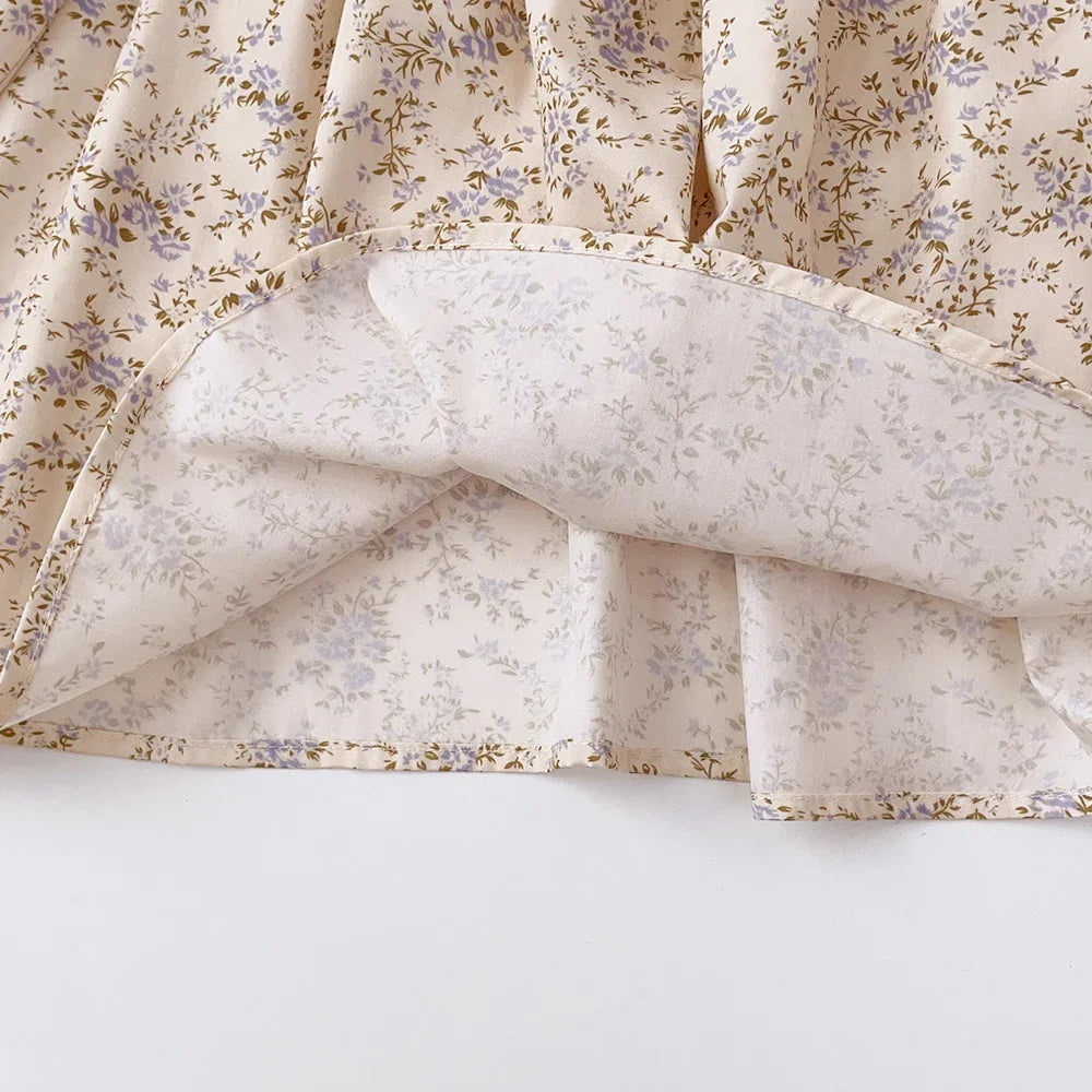 Baby Girl Floral Dress – Spring & Autumn Lace Dress