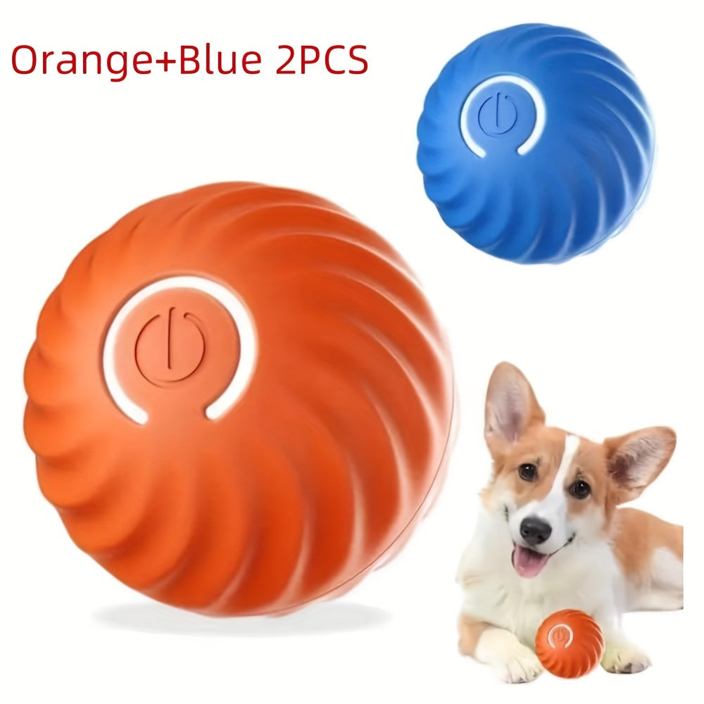 Interactive Smart Toy Ball – Automatic Rechargeable Pet Toy for Dogs & Cats
