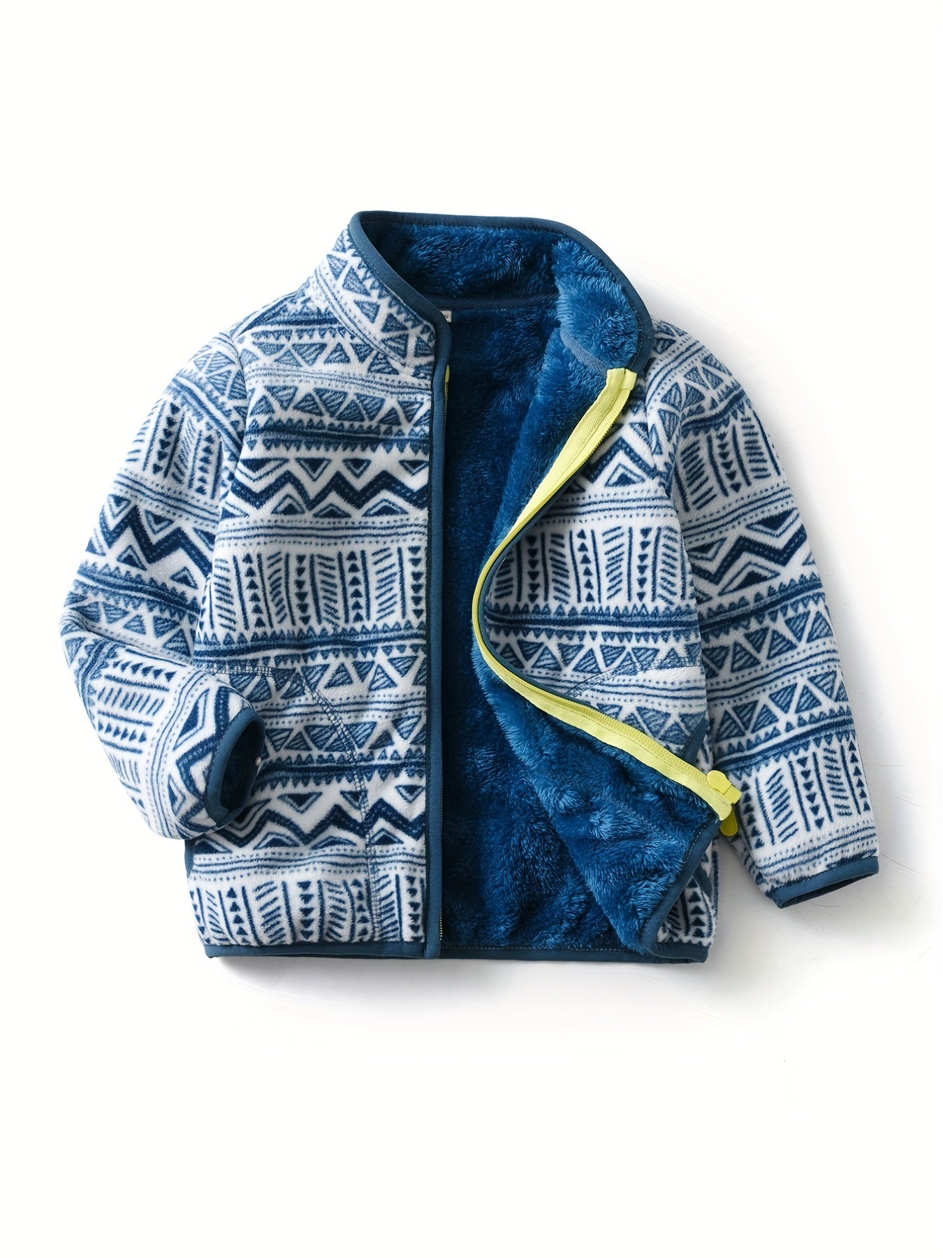 Kids Winter Fleece Jacket – Warm Cartoon Dinosaur Coat for Boys & Girls (1–12 Years)