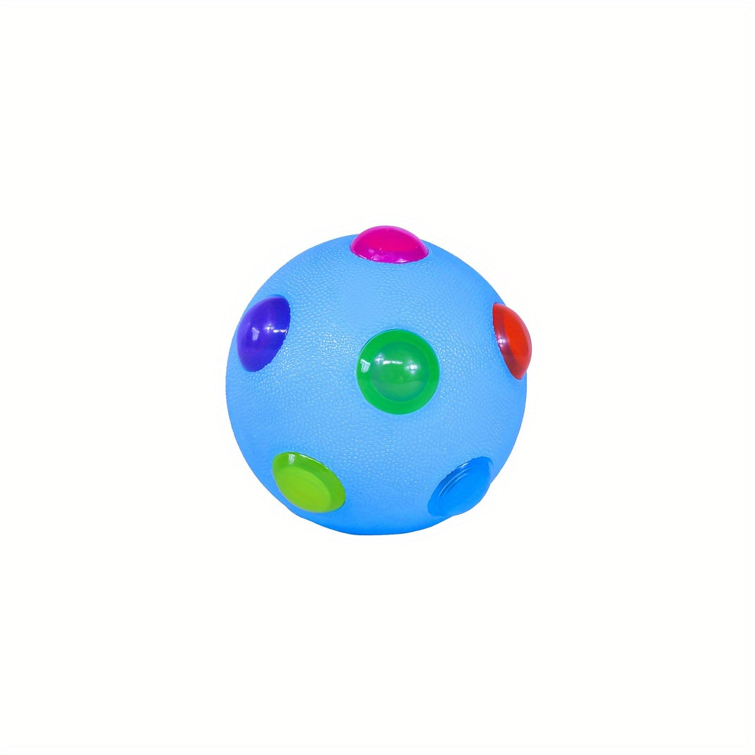 Flashing Teeth Grinding Dog Training Toy Ball - PETS BALL DOG TRAINING TOY