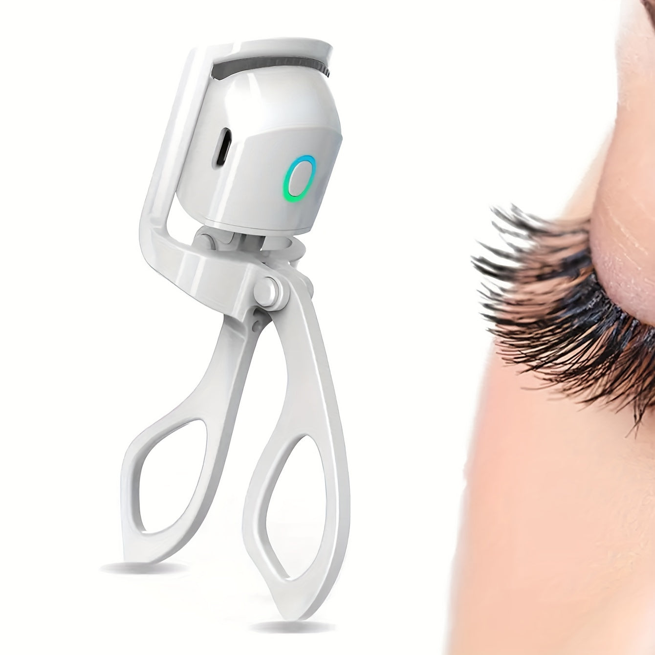 Electric Heated Eyelash Curler – Long-Lasting Curl, Safe & Portable