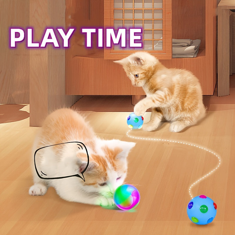 Flashing Teeth Grinding Dog Training Toy Ball - PETS BALL DOG TRAINING TOY