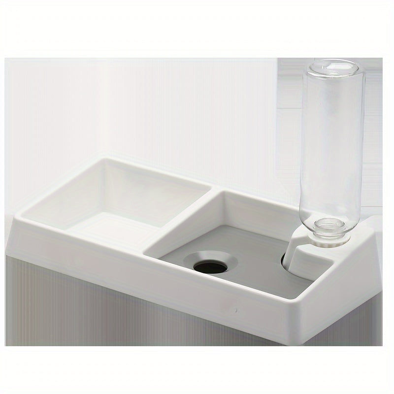 Automatic Cat Feeder & Water Dispenser – 2-in-1 Food & Water Station