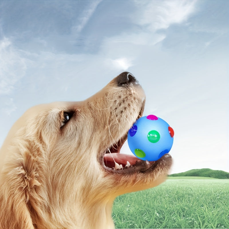 Flashing Teeth Grinding Dog Training Toy Ball - PETS BALL DOG TRAINING TOY