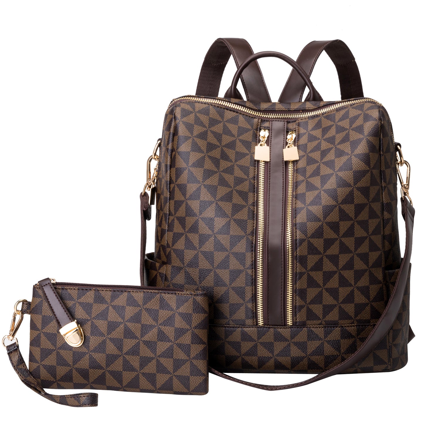 Vintage Chic 3-Piece Backpack Set – Stylish, Spacious & Perfect for Everyday Elegance