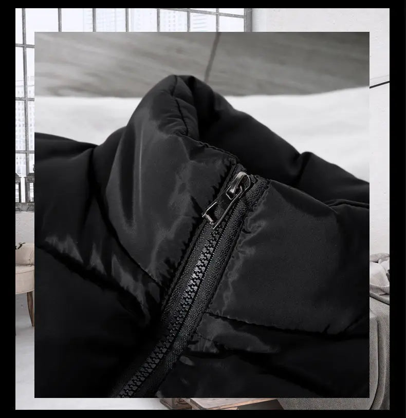 Men’s Slim Fit Puffer Vest – Lightweight Sleeveless Jacket with Stand Collar | Warm Casual Waistcoat for Spring & Autumn