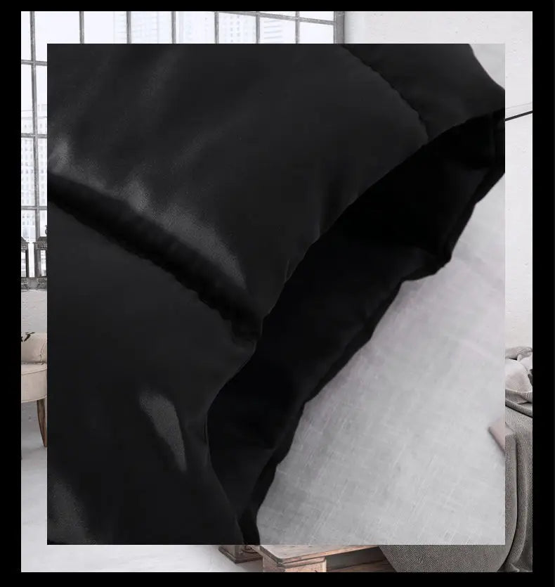 Men’s Slim Fit Puffer Vest – Lightweight Sleeveless Jacket with Stand Collar | Warm Casual Waistcoat for Spring & Autumn