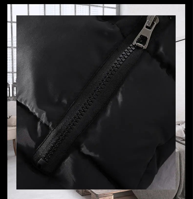 Men’s Slim Fit Puffer Vest – Lightweight Sleeveless Jacket with Stand Collar | Warm Casual Waistcoat for Spring & Autumn