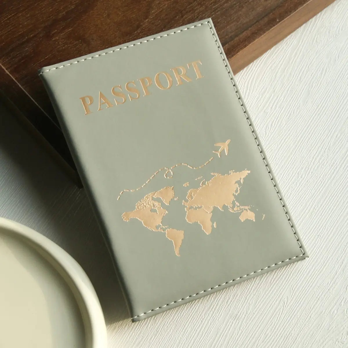 World Map Passport Cover – Stylish & Protective Passport Holder