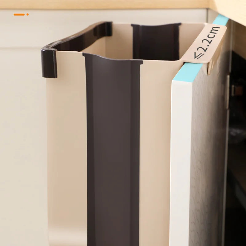 Foldable Trash Bin – Space-Saving Kitchen & Car Garbage Can