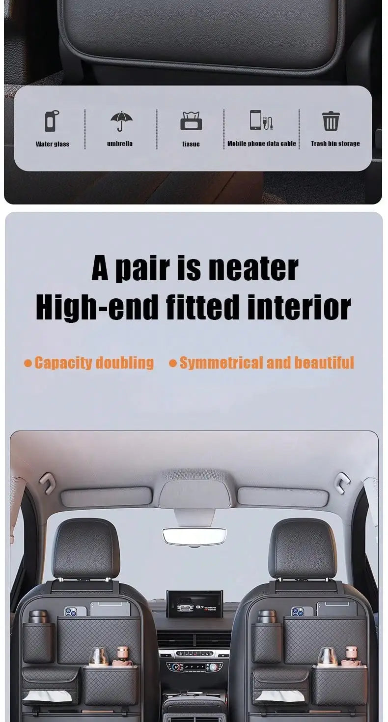 Car Seat Back Organizer – Keep Your Car Neat & Tidy