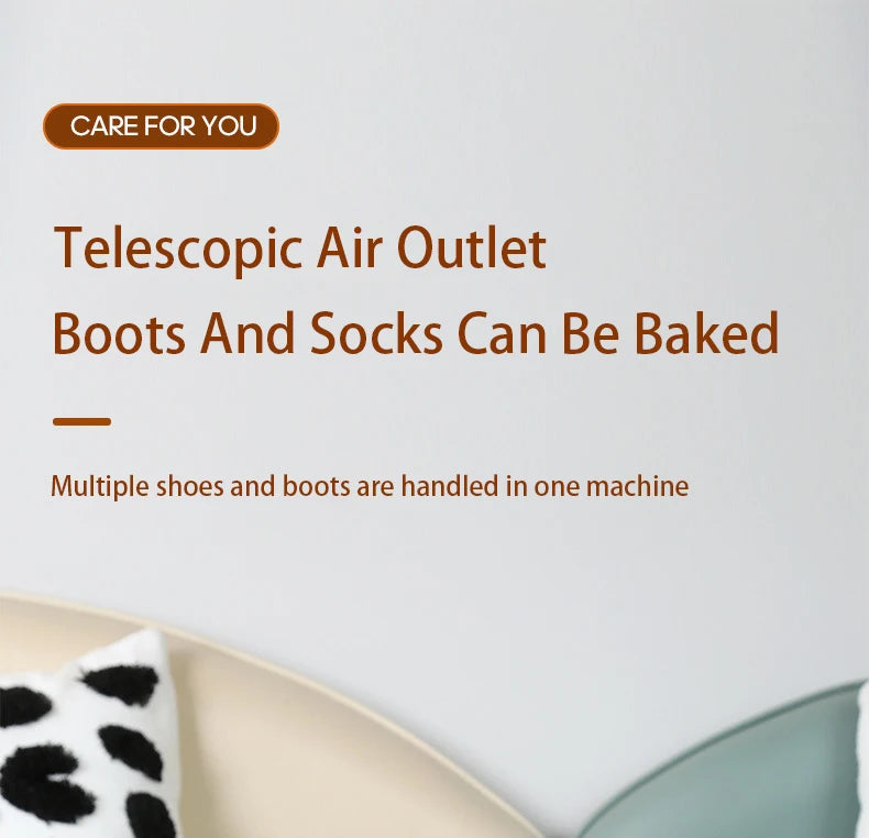 Electric Shoe Dryer – Fast & Safe Dehumidifier, Odor Remover & Warmer for All Shoes