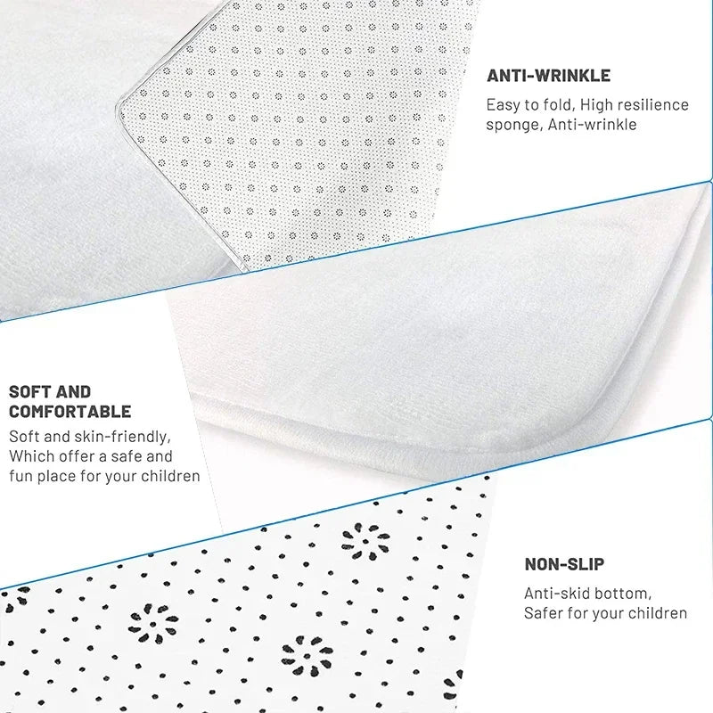 Rainbow Cartoon Kids Carpet – Soft, Non-Slip, Washable Rug