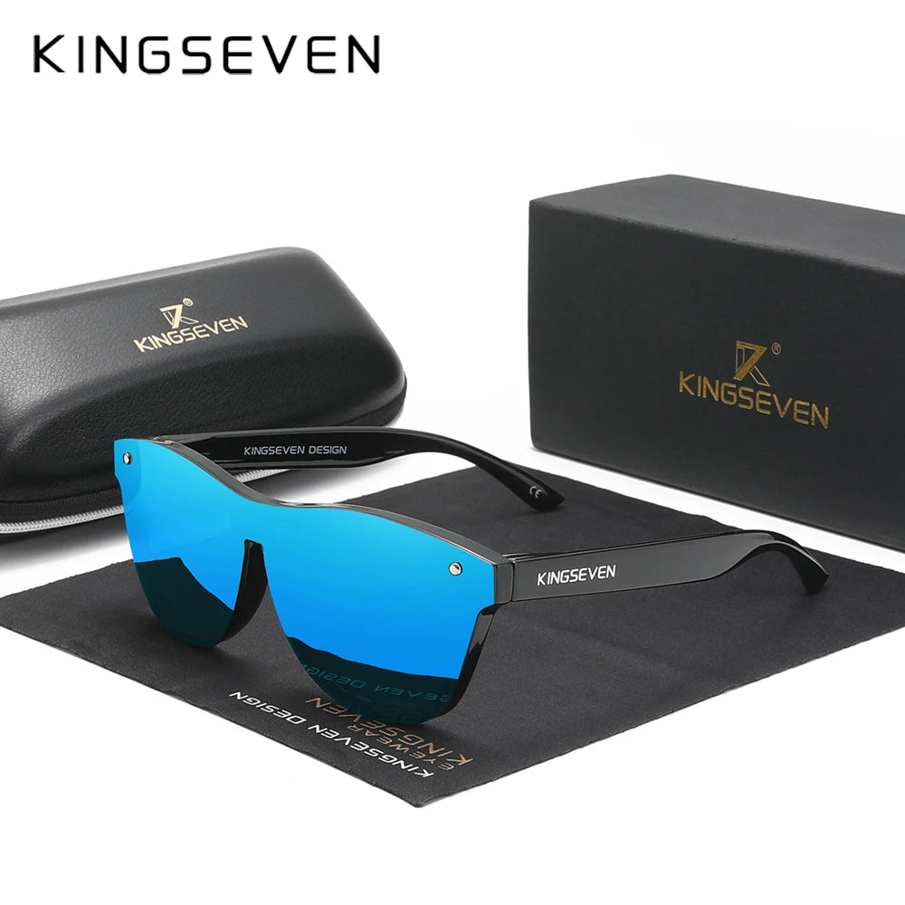 KINGSEVEN Polarized Sunglasses – Men’s Retro Stylenbrille Herren