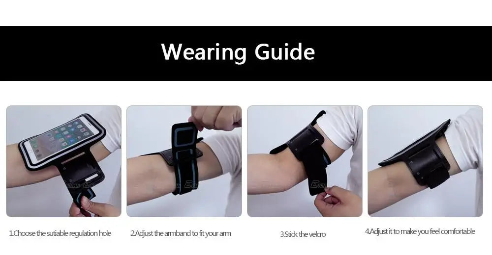 Sport Armband – Wasserdicht & Leicht für alle Smartphones