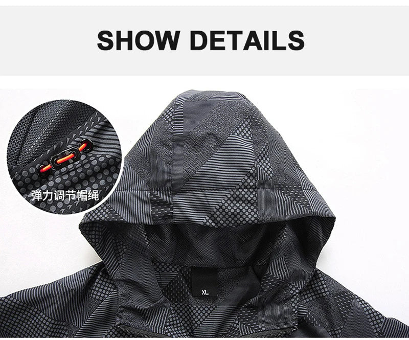 CARMONDBLE Cycling & Outdoor Jacket – Windproof & Waterproof