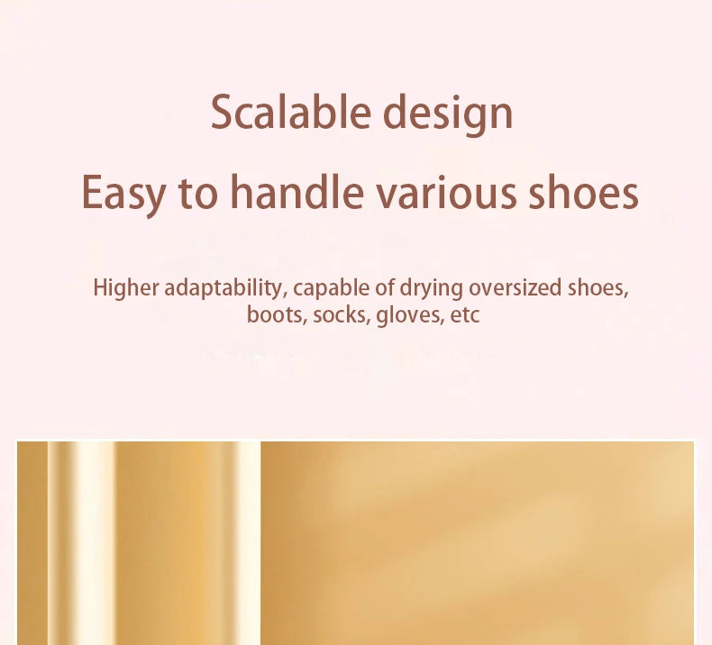 Electric Shoe Dryer – Fast & Safe Dehumidifier, Odor Remover & Warmer for All Shoes