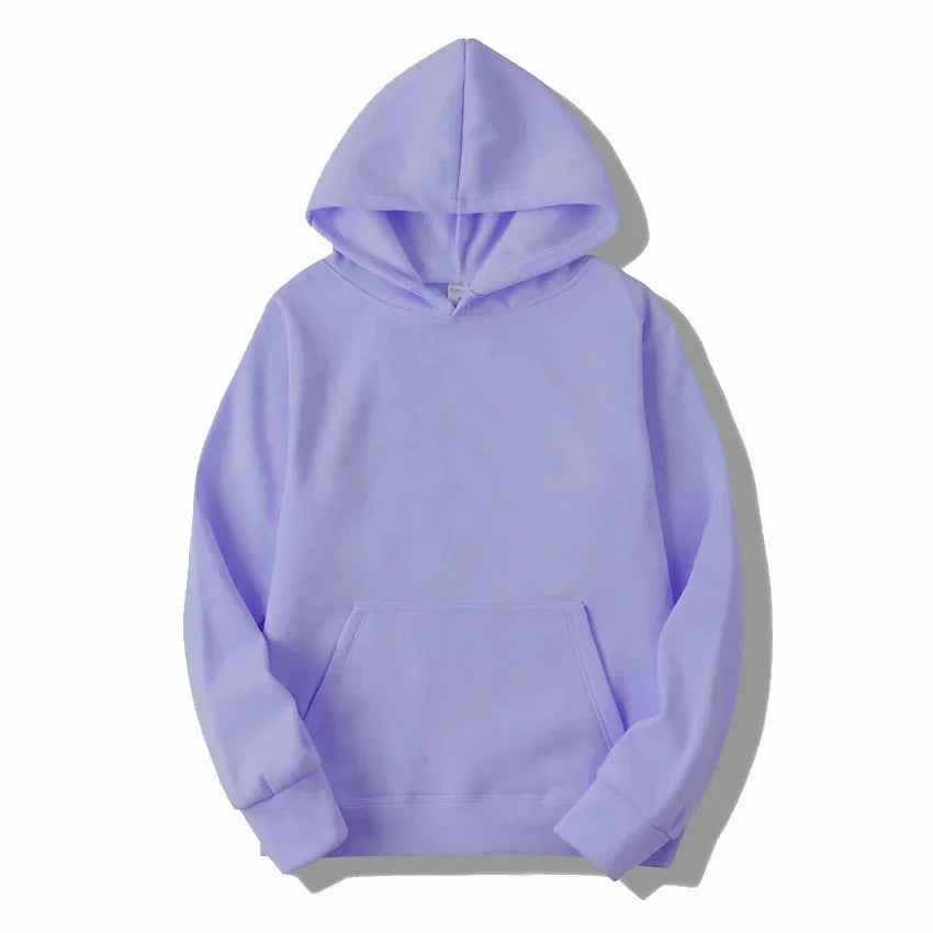 Unisex Solid Color Hoodie – Cozy Casual Sweatshirt for Men & Women | Soft Cotton Pullover for Everyday Style