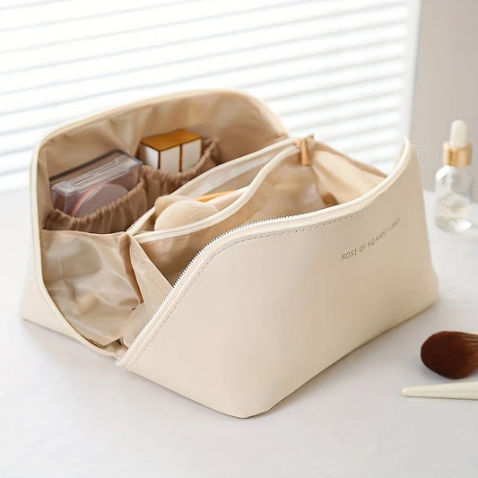 Luxury Makeup Organizer Bag – Portable Cosmetic Storage Pouch for Women