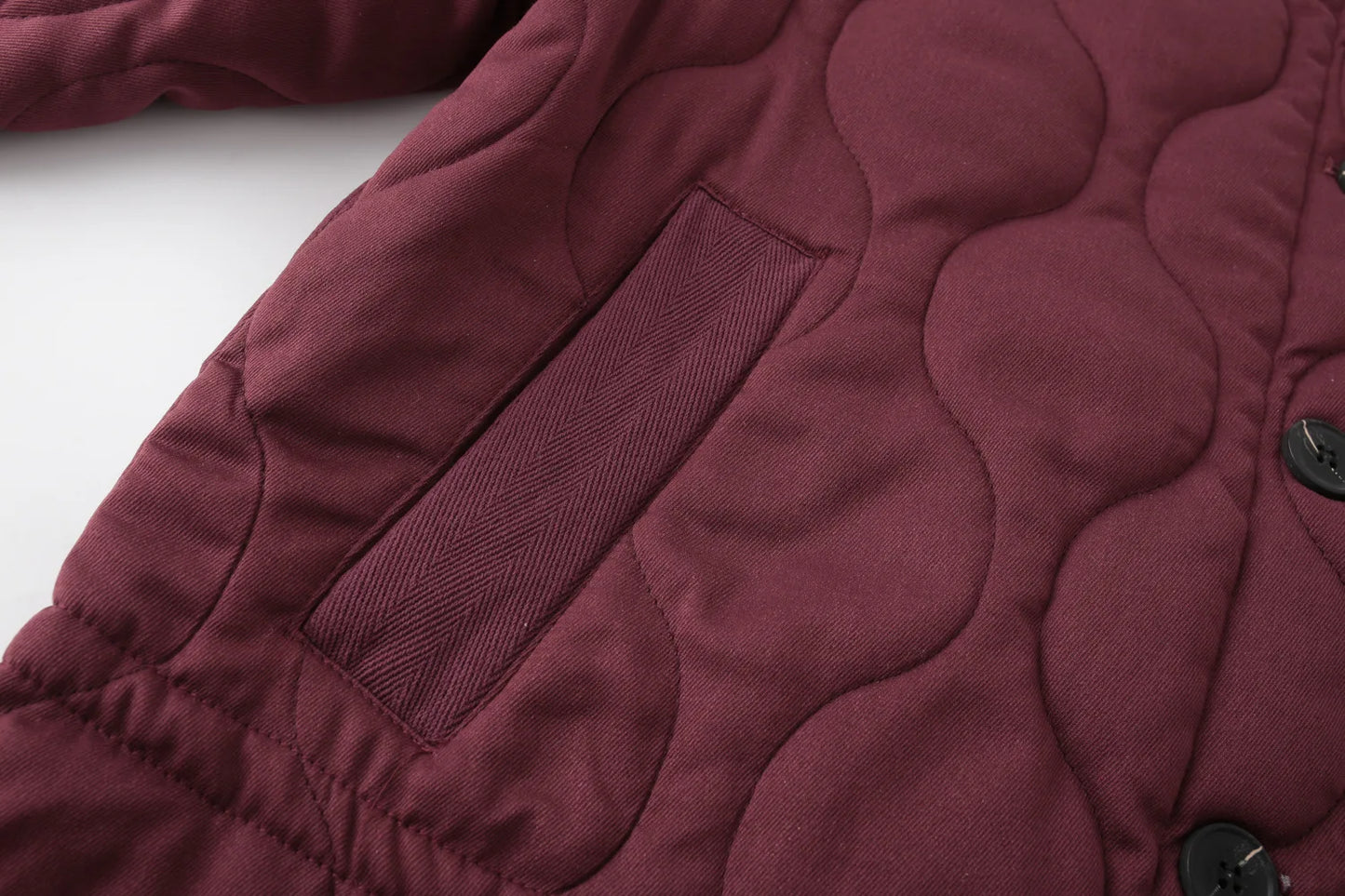 Women’s Quilted Bomber Jacket – Warm Padded Autumn/Winter Coat