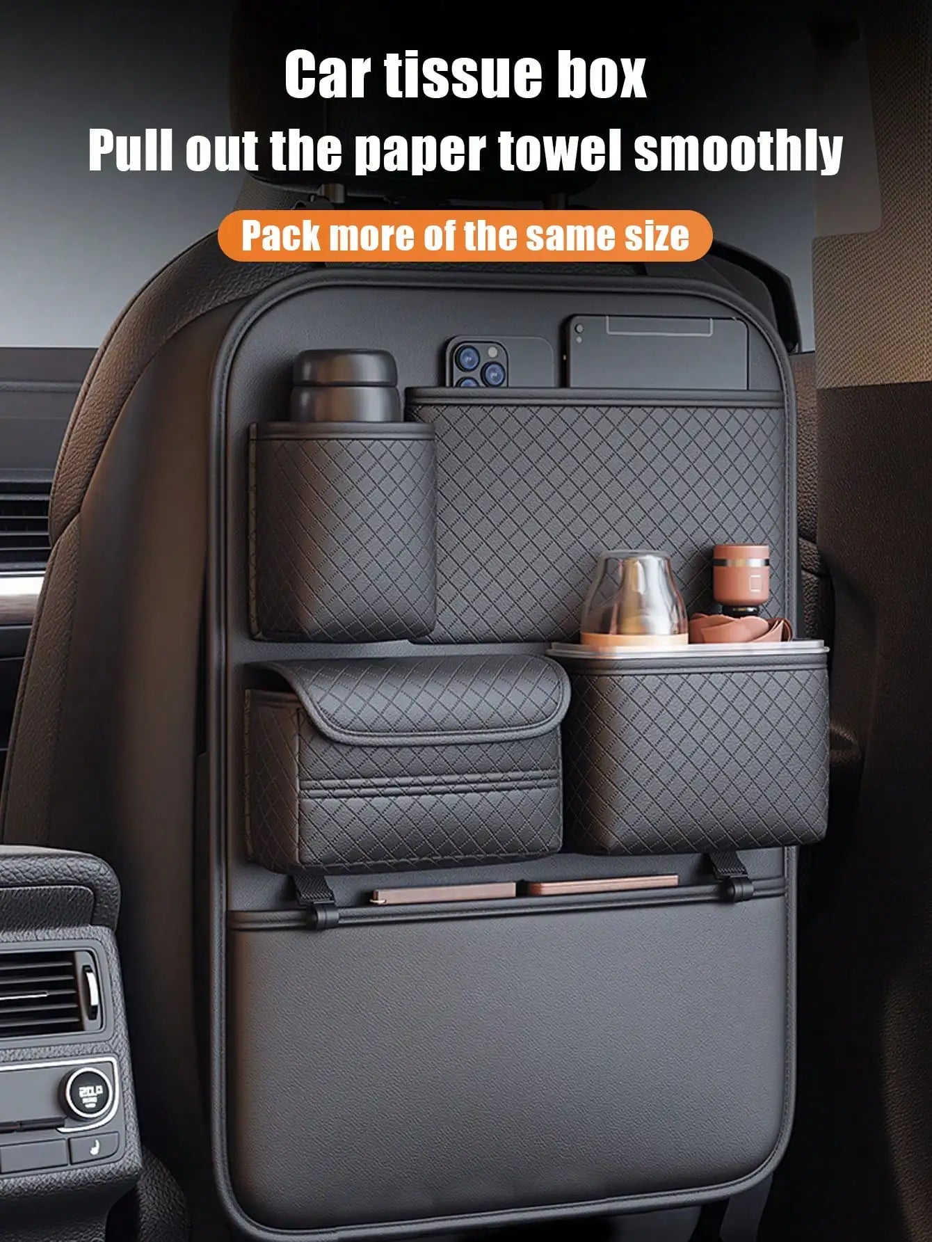 Car Seat Back Organizer – Keep Your Car Neat & Tidy
