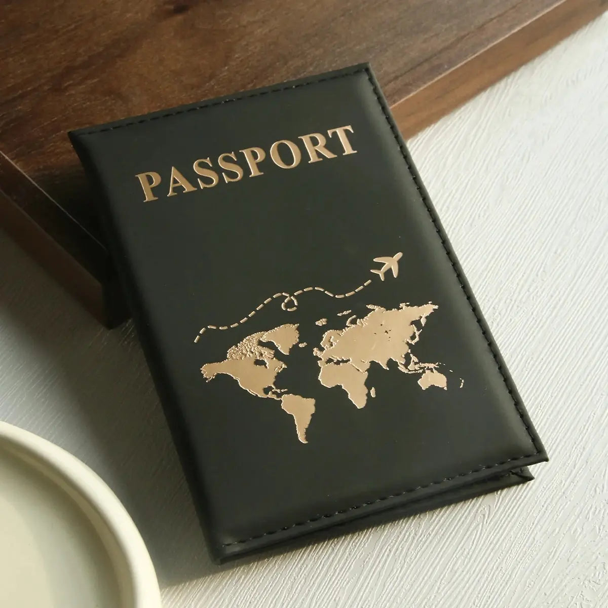 World Map Passport Cover – Stylish & Protective Passport Holder