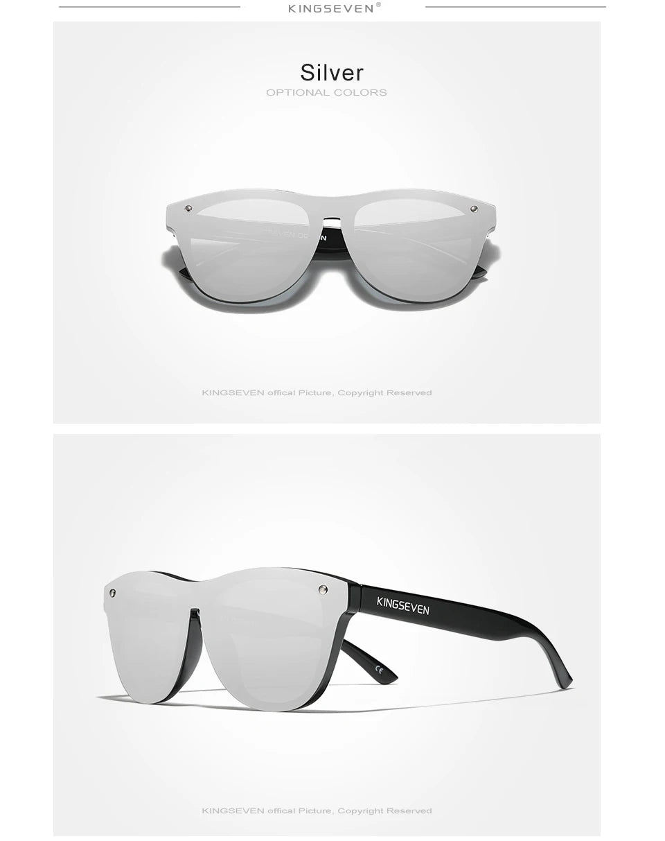 KINGSEVEN Polarized Sunglasses – Men’s Retro Stylenbrille Herren