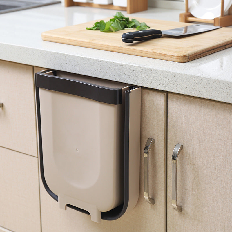 Foldable Trash Bin – Space-Saving Kitchen & Car Garbage Can