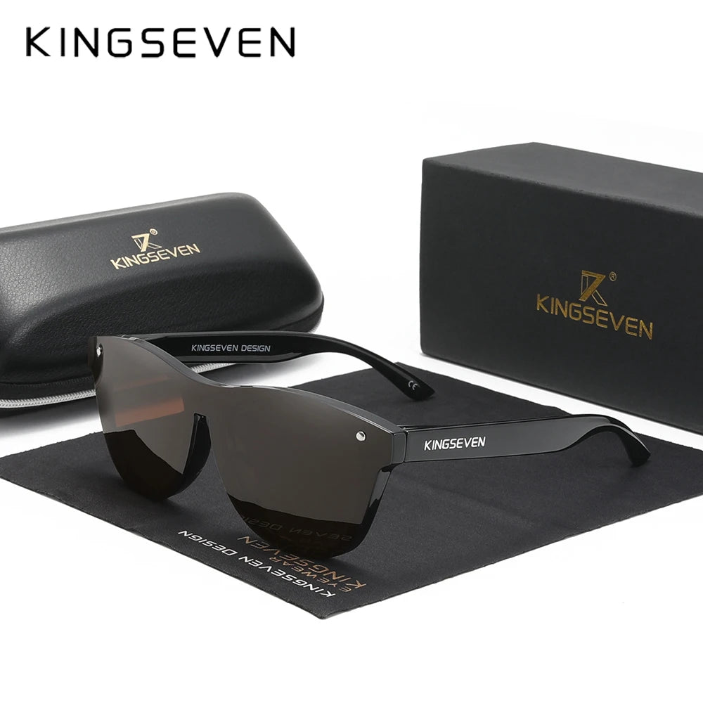 KINGSEVEN Polarized Sunglasses – Men’s Retro Stylenbrille Herren