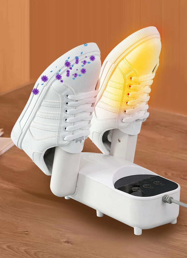 Electric Shoe Dryer – Fast & Safe Dehumidifier, Odor Remover & Warmer for All Shoes