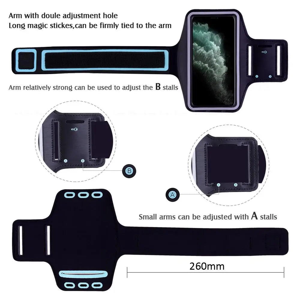 Sport Armband – Wasserdicht & Leicht für alle Smartphones