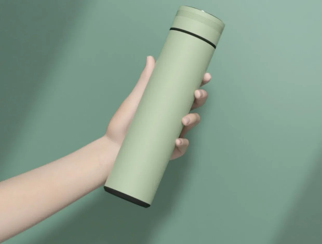 500ml Smart Thermos Bottle with LED Temperature Display – Stainless Steel Vacuum Insulated Travel Mug