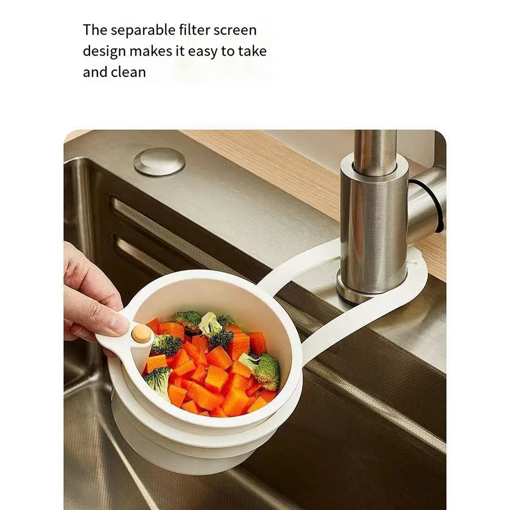 Kitchen Sink Hanging Strainer – Quick Drain Basket & Filter