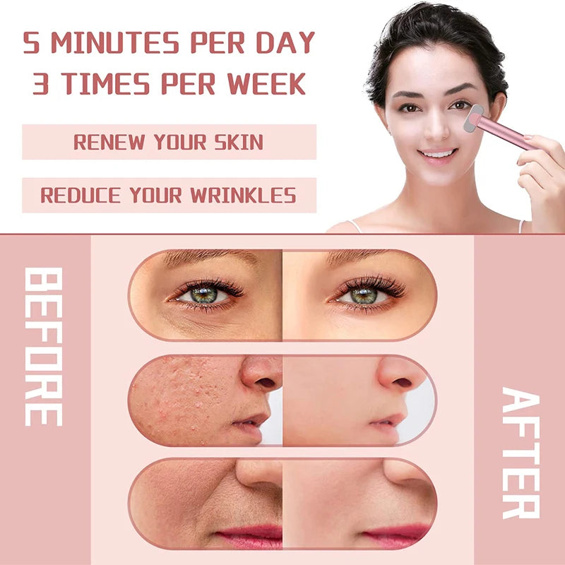 EMS Face Lifting & Red Light Therapy Wand