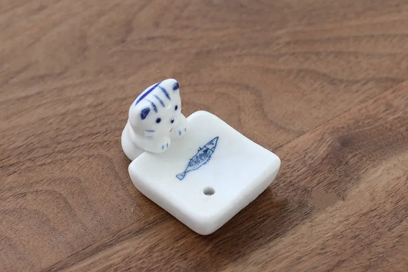 Cute Ceramic Dog Incense Holder – Home Decor