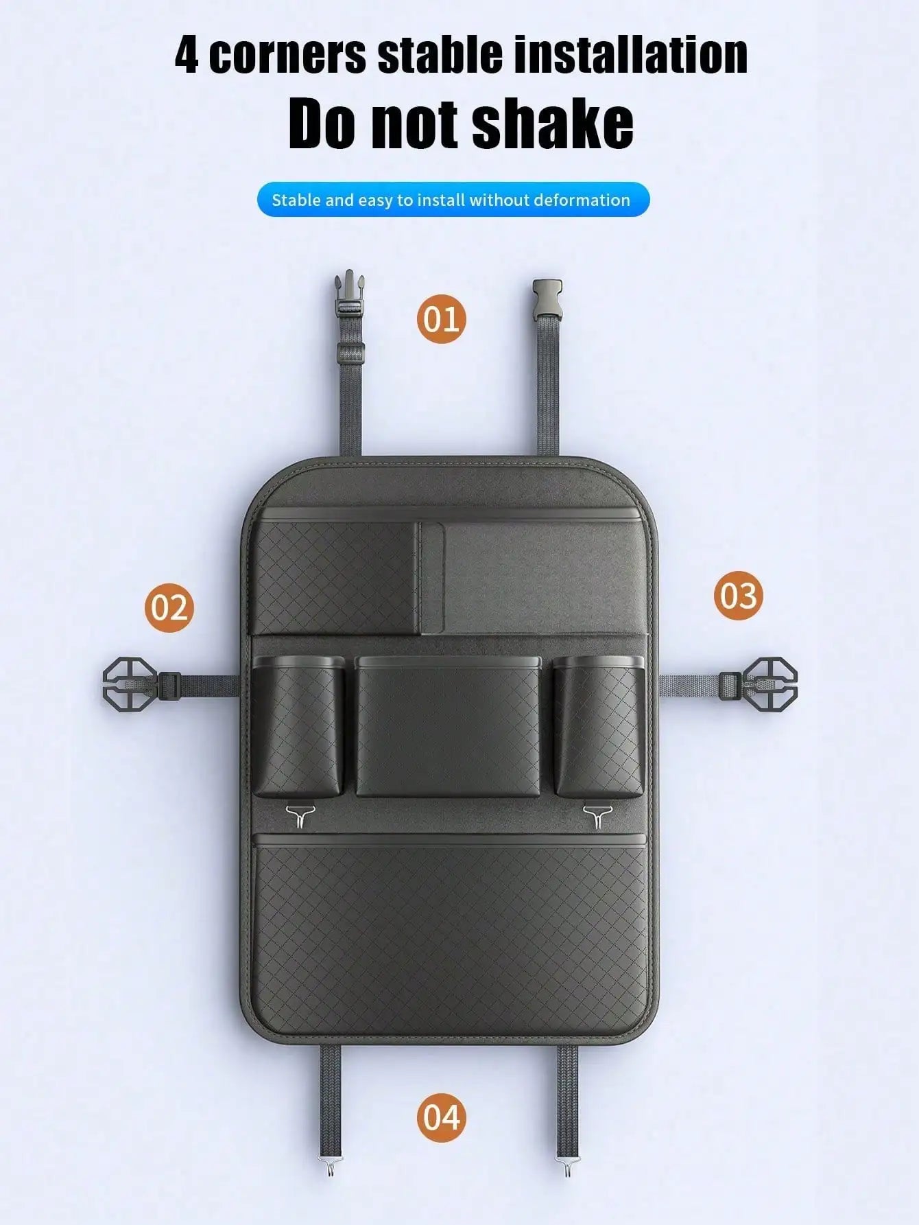 Car Seat Back Organizer – Keep Your Car Neat & Tidy