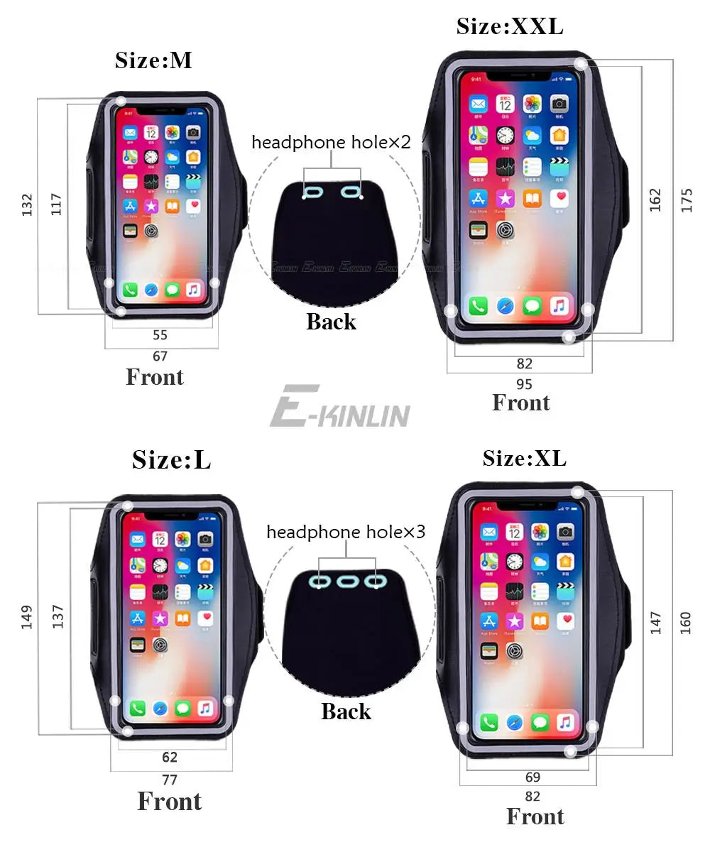 Sport Armband – Wasserdicht & Leicht für alle Smartphones