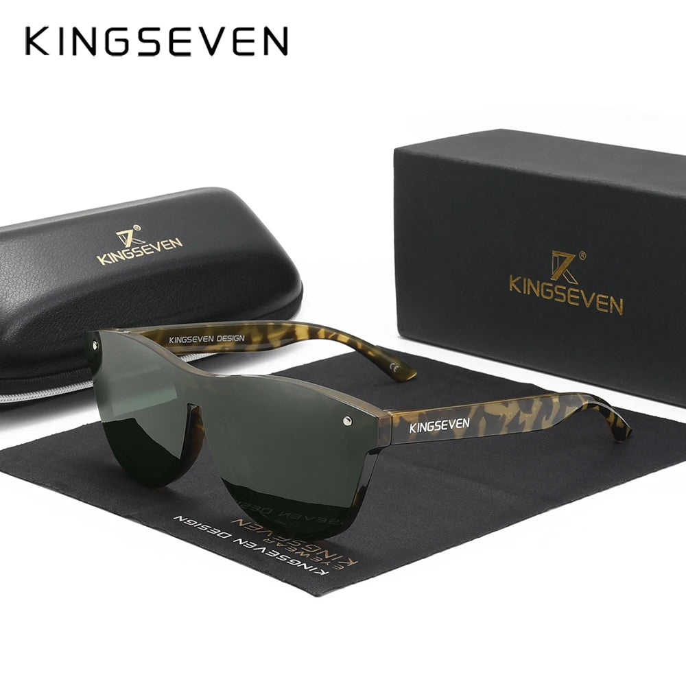 KINGSEVEN Polarized Sunglasses – Men’s Retro Stylenbrille Herren