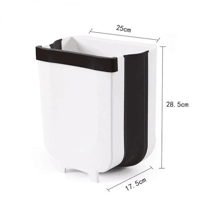 Foldable Trash Bin – Space-Saving Kitchen & Car Garbage Can