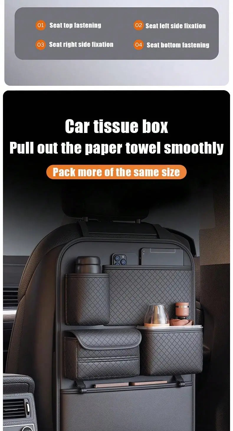 Car Seat Back Organizer – Keep Your Car Neat & Tidy