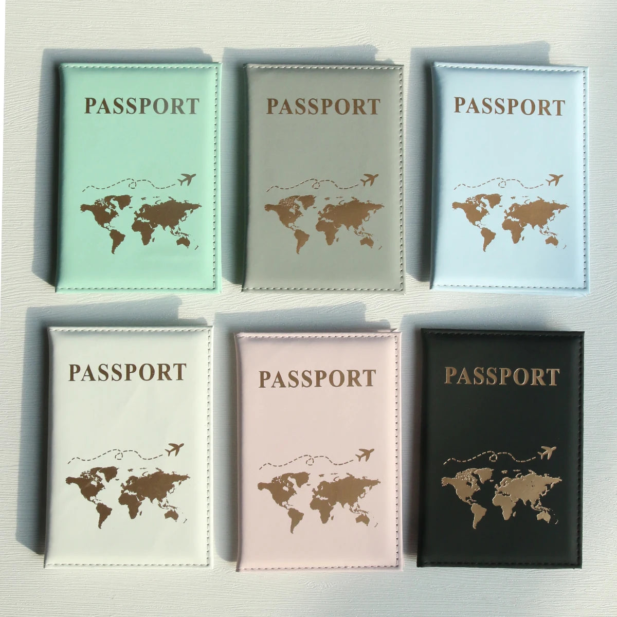 World Map Passport Cover – Stylish & Protective Passport Holder