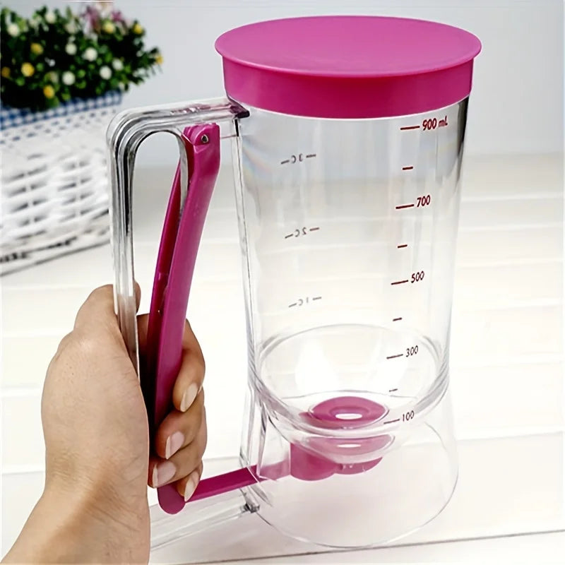 900ml Batter Dispenser – Handheld Pastry & Pancake Tool