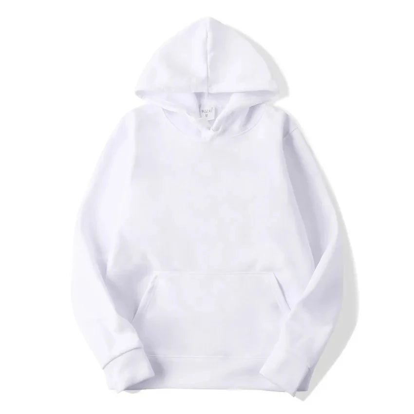 Unisex Solid Color Hoodie – Cozy Casual Sweatshirt for Men & Women | Soft Cotton Pullover for Everyday Style