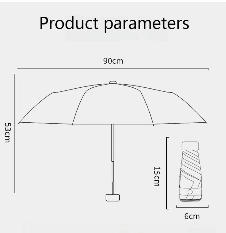 Mini Umbrella – Rain or Shine, Always by Your Side