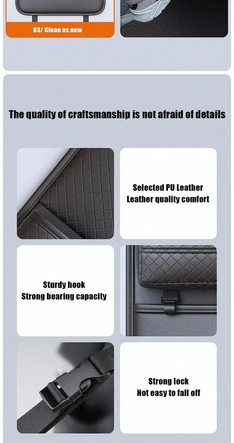 Car Seat Back Organizer – Keep Your Car Neat & Tidy