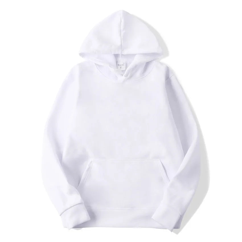Unisex Solid Color Hoodie – Cozy Casual Sweatshirt for Men & Women | Soft Cotton Pullover for Everyday Style