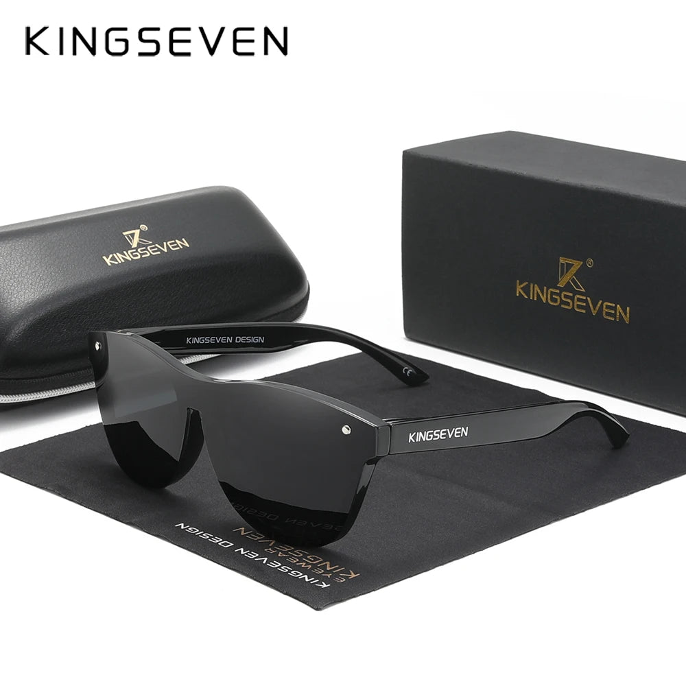 KINGSEVEN Polarized Sunglasses – Men’s Retro Stylenbrille Herren