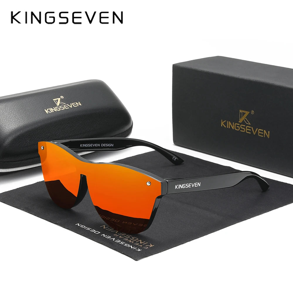 KINGSEVEN Polarized Sunglasses – Men’s Retro Stylenbrille Herren