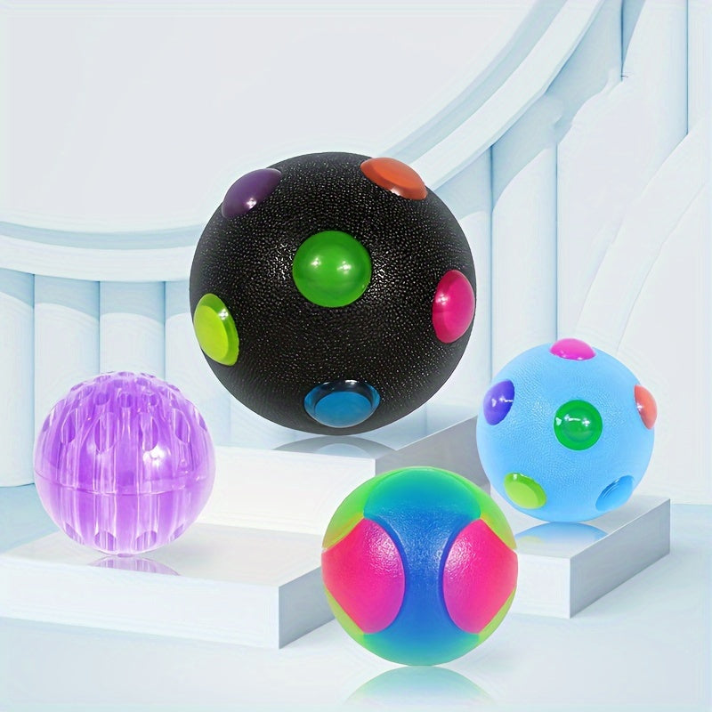 Flashing Teeth Grinding Dog Training Toy Ball - PETS BALL DOG TRAINING TOY