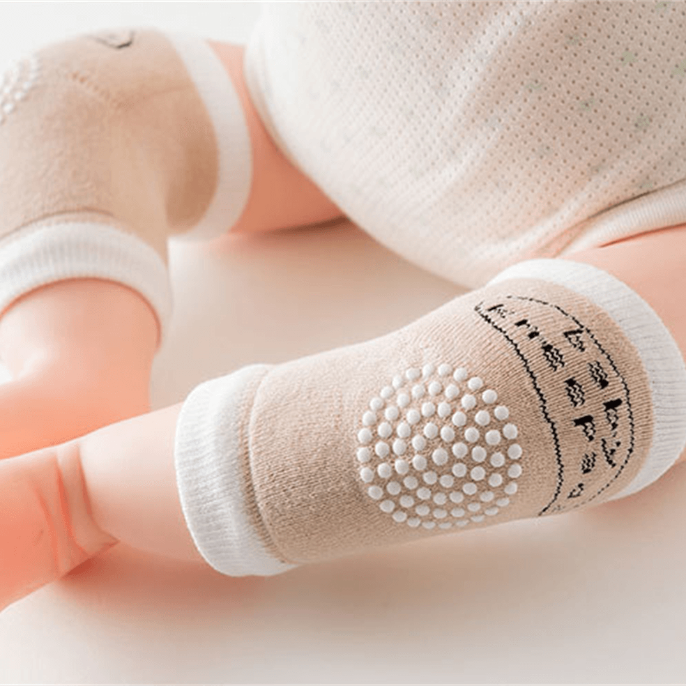 Baby Anti-Slip Knee Pads – Soft & Breathable Crawling Protectors for Infants and Toddlers